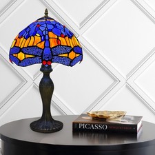 Tiffany Style Art Glass Table