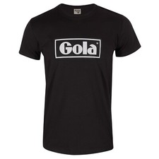 Gola Mens Black Text Box T