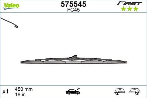 Valeo 575545 wiper - wiper, for