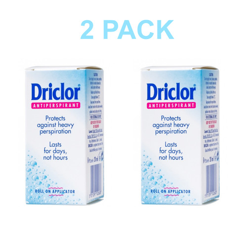 2pack driclor antiperspirant - 2pack,