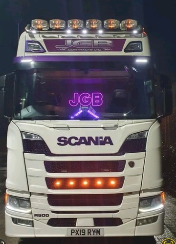 Scania led bonnet - scania, x