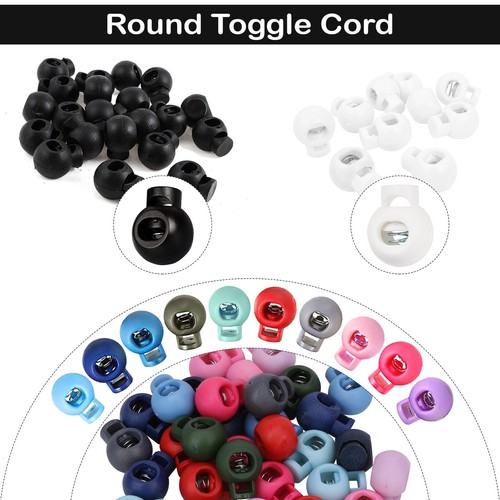 100x cord lock toggle - cord,