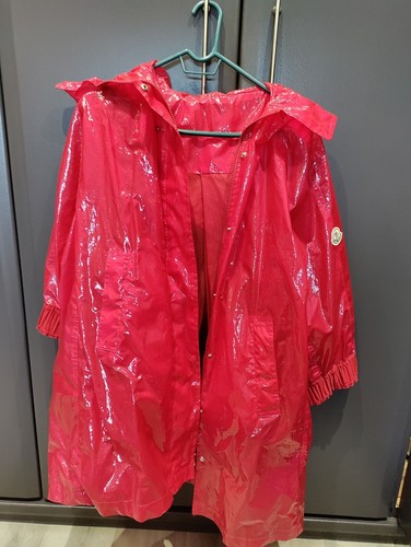 Moncler red pvc astrophy mac - moncler,