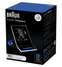 Braun ExactFit 5 Connect Smart Blood Pressure & Heart Rate Monitor BUA6350