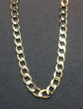 9 Carat Yellow Gold Solid Curb