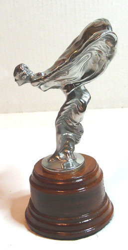Mascot rolls royce - mascot, silver