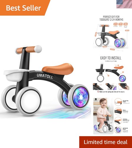 Toddler balance bike with glow - toddler,