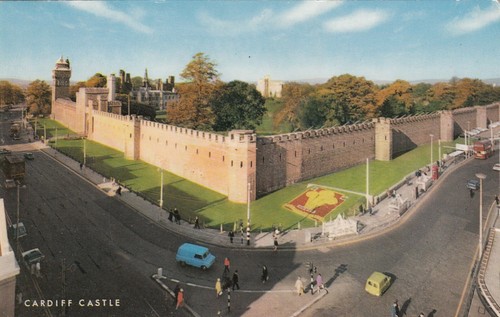 Postcard blue bedford - blue,