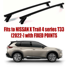 Roof Rack Bars For NISSAN X Trail T33 RAILS WITH FIX POINTS (2022-) ST307/479M 