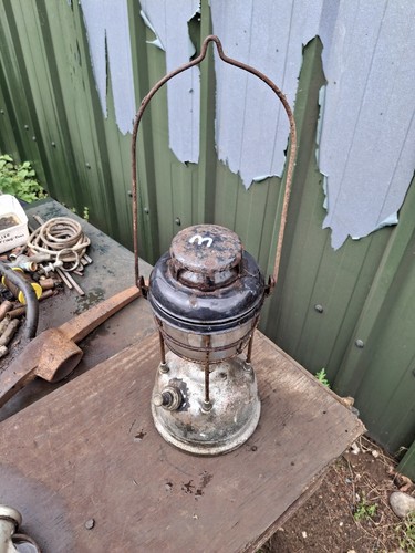 Old vintage tilly lamp - vintage,