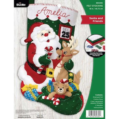 Bucilla felt christmas - felt,