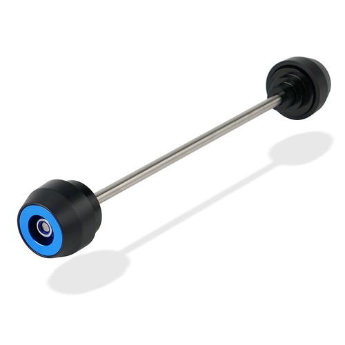 Front wheel axle - front, sliders