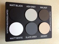 Rounded Door Finger Plate Acrylic Protective Perspex Push Plates [Self Adhesive]