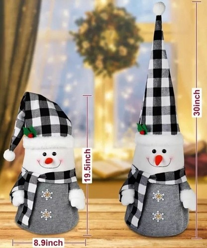 Snowman christmas tree topper - christmas,