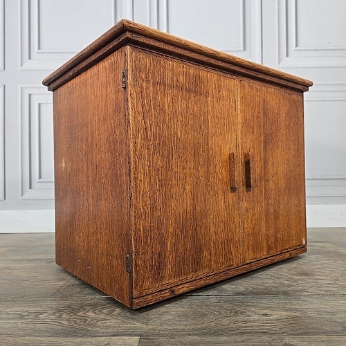 Retro vintage oak cabinet - retro,