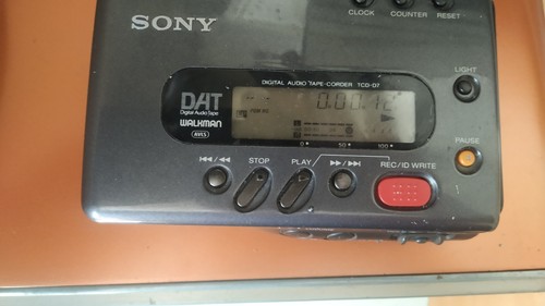 Sony dtc dat recorder - sony, dtc-d7