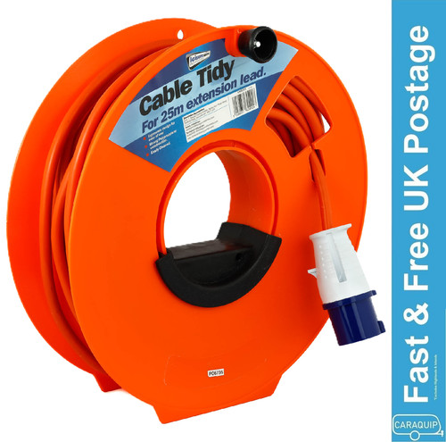 Orange cable tidy reel - tidy,