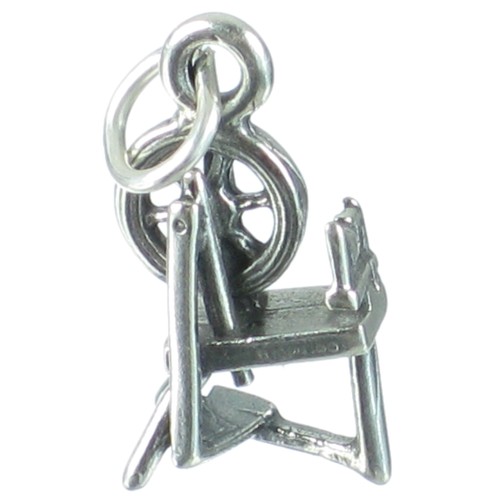 Spinning wheel sterling - , silver