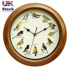 Silent Bird Wall Clock