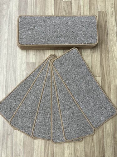 Beige staircase stair pad - 14,