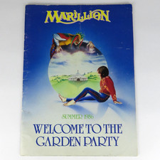 Marillion 1986 Summer Tour