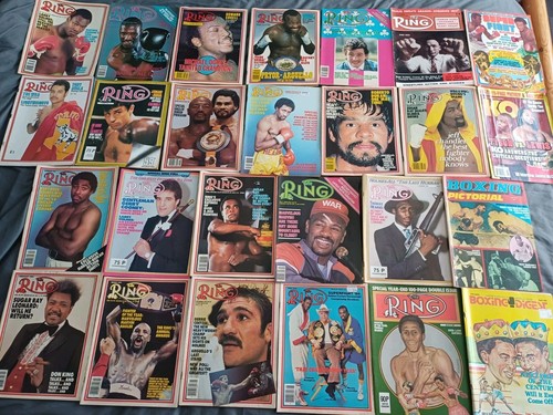 Vintage boxing magazine - vintage, bundle