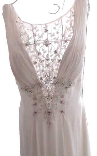 Sophia tolli ivory beaded - tolli,