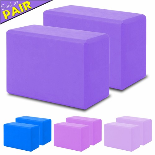 Foam yoga blocks bricks - 2x,