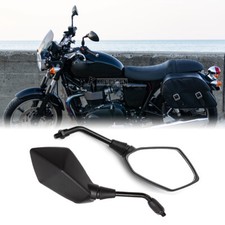 10MM Motorcycle Side Mirrors Rearview For Triumph Bonneville Speed Street Triple