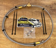 MK1 MK2 ESCORT REAR BRAIDED BRAKE LINE KIT DISC ENGLISH ATLAS KOLN AXLE RALLY