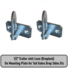 Antiluce Fastener on Plate