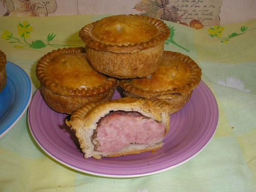 Home made pork pies with - home, 4