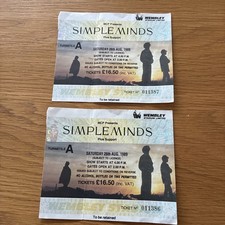 Simple Minds Concert Tickets
