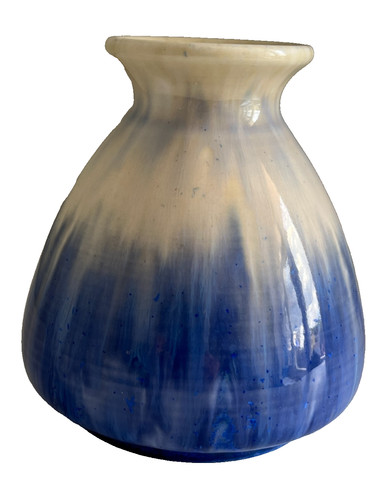 Ruskin pottery dripglaze vase - ruskin,