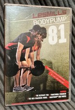 Les Mills BODYPUMP BODY PUMP 81 DVD and CD and CHOREOGRAPHY NOTES