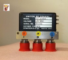 DYNATECH / U-Z Inc * Coaxial Relay-Switch * N * D2-118D1 * DC - 12.4GHz * Tested
