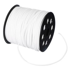 Faux Suede Leather Cord 2.6mm x 100 Yard Leather String Cord, White