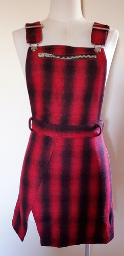 Unif red black plaid - unif, &