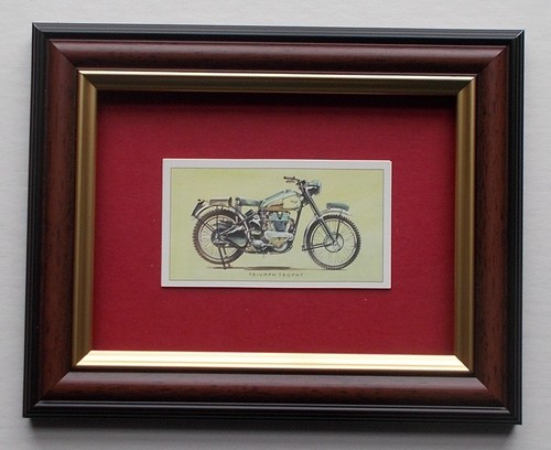 Motor cycle image framed - motor,