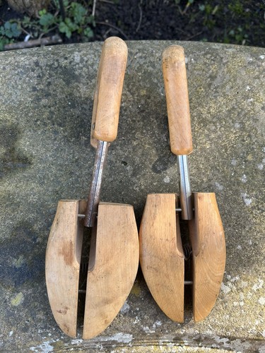 Nice pair vintage wooden - of,