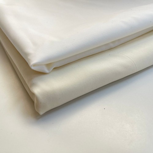 Lycra fabric white cream - fabric,