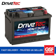 DriveTec Battery DM096 12V 72Ah 650A B13 For Nissan Terrano II Van 3.0 Di 4WD