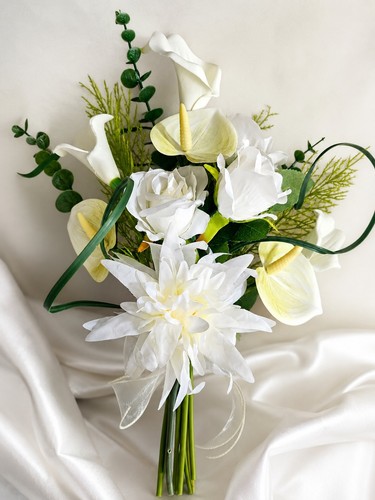 Artificial white wedding - artificial,