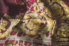 VERSACE STUNNING Pure SILK Red