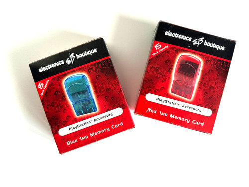 Playstation ps1 memory cards - ps1,
