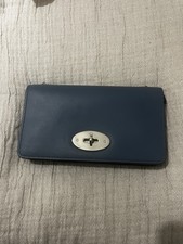 Mulberry Small Leather Shoulder Bag Light Blue with Dust Bag Excellent Cond