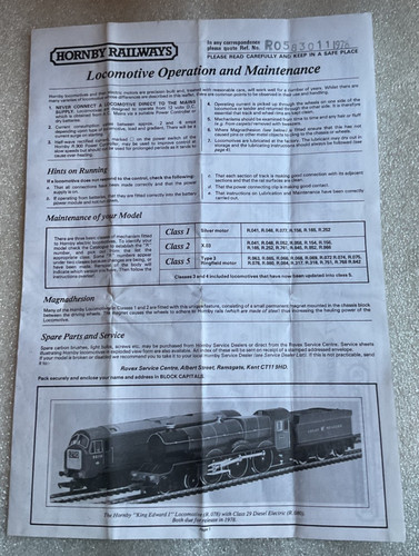 Original instructions for - instructions,