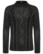 Punk Rave Mens Gothic Textured