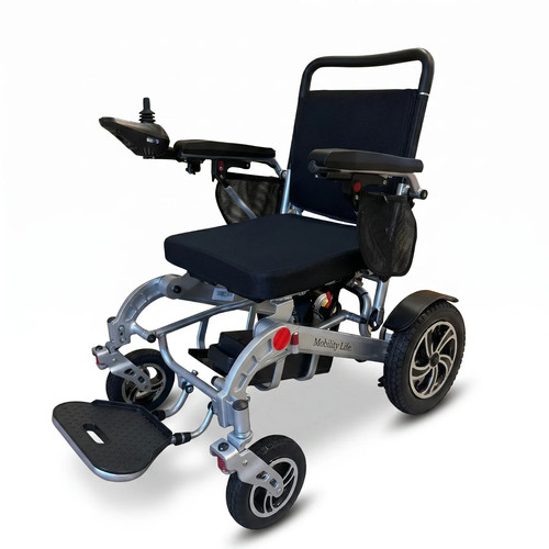 Folding electric wheelchair - folding,