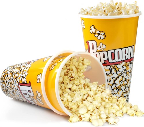 Retro style plastic popcorn - retro,